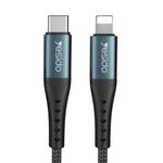 Cavo di ricarica Yesido CA64 da 2,4 A USB-C/tipo C a 8 pin, lunghezza: 1,2 m