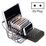 WLX-815 100W 15 porte Caricatore intelligente per dock di ricarica rapida USB con supporto per telefono e tablet AC100-240V