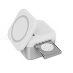 H31 15W 3 in 1 caricabatterie wireless multifunzionale magnetico (bianco)