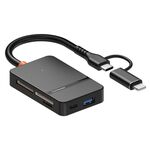 Lettore di schede multifunzione ADS-315 8 in 1 tipo C+8 pin