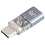 Adattatore di ricarica PD USB-C/Type-C maschio a 8 pin femmina JH-115