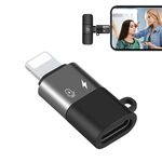 PULUZ Adattatore USB-C/Tipo-C a OTG a 8 pin (Nero)