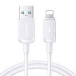JOYROOM S-AL012A14 Cavo dati di ricarica rapida da USB a 8 pin serie multicolore da 2,4 A, lunghezza: 1,2 m (bianco)