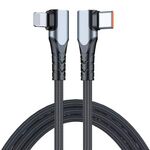 ENKAY Hat-Prince PD 20W Type-C a 8 pin Dual Elbow Cavo dati di ricarica rapida, lunghezza: 2 m (argento)