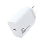 NORTHJO NOPD2001 PD 20W USB-C / Type-C Caricatore rapido a porta singola, tipo di spina: spina AU (bianca)