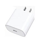 Caricabatterie con porte USB-C/Type-C PD35W per serie iPhone/iPad, presa EU