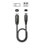 Cavo dati T25 da 8 pin a tipo C/USB-C Live OTG per scheda audio Ricarica per telefono cellulare Cavo dati per registrazione audio