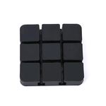 Clip per cavo da tavolo Supporto per cavo di ricarica USB da parete Organizzatore Avvolgicavo (nero)