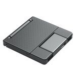 Lettore di schede SD OTG 7 in 1 Adattatore USB Type-C TF SD SIM Scatola di immagazzinaggio PIN (Grigio argento)