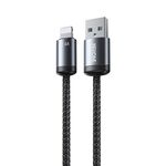 Cavo dati di ricarica rapida WK WDC-32i Raython Gen2 1m 2.4A USB a 8 pin (nero)