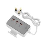 CY-PC02 Caricabatterie da tavolo multifunzione a 6 porte da 35 W (spina USA)