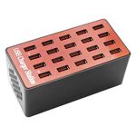 Stazione di ricarica intelligente con assegnazione automatica USB WLX-A5 da 90 W, 20 porte, con spia luminosa (spina AU)