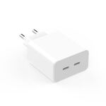 M160 PD 40W Caricabatterie rapido Dual Type-C, specifiche: spina UE (bianco)