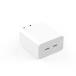 M160 PD 40W Dual Type-C Caricabatterie rapido, specifiche: spina USA (bianco)