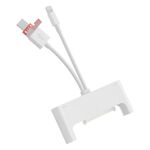 Adattatore multifunzione NK-1046TL Pro USB-C / Type-C, 8 pin, USB a USB-C / Type-C, USB, interfaccia SATA (bianco)