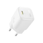 Baseus PicoGo 45W GaN Caricabatterie rapido di tipo C, spina UE (bianco)