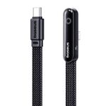 Cavo di ricarica rapida Baseus MVP 3 20W Type-C a 8 pin, lunghezza: 1 m (nero)