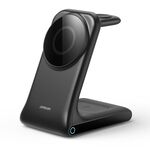 JOYROOM JR-W15 Supporto per telefono con ricarica wireless magnetica 3 in 1 (nero)