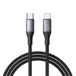 Cavo dati di ricarica rapida JOYROOM S-A28 Flash Series 60W 480Mbps, cavo da tipo C a 8 pin, lunghezza: 2 m (nero)