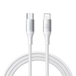 Cavo dati di ricarica rapida JOYROOM S-A28 Flash Series 60W 480Mbps, cavo da tipo C a 8 pin, lunghezza: 2 m (bianco)