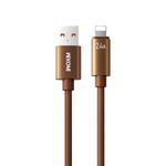 Cavo dati di ricarica rapida WK WDC-63i da 12 W USB a 8 pin, lunghezza: 1,2 m (marrone)