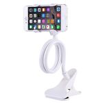 Universale multifunzione flessibile flessibile a braccio lungo lazy Staffa Desktop Headboard Comodino per auto Phone Supporto per tablet Supporto per tablet (bianco)