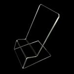 Supporto per espositore per cellulare in acrilico, Per iPhone, Samsung, Huawei, Xiaomi altri smartphone (trasparente)