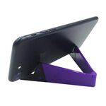 Supporto universale per tablet e telefono cellulare a forma di V (viola)