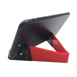 Supporto universale per tablet e telefono cellulare a forma di V (rosso)