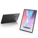 R-JUST PB07 Supporto per tablet portatile pieghevole magnetico a forma lineare in lega di alluminio
