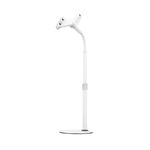 ZM17 Supporto per telefono da tavolo per selfie da esterno ruotabile retrattile per telefoni cellulari / tablet da 4,6-7,8 pollici (bianco)