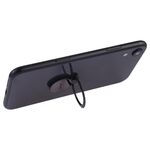 CPS-019 Supporto ad anello universale super sottile per telefono con funzione magnetica (nero)