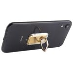 CPS-013 Supporto per telefono con supporto magnetico rimovibile a 360 gradi, supporto per ricarica wireless (oro)