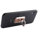 CPS-013 Supporto per telefono con supporto magnetico rimovibile a 360 gradi, supporto per ricarica wireless (oro rosa)