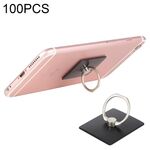 Supporto universale per telefono cellulare con anello da dito da 100 PC, Supporto universale per cellulare con anello per dito da 100 pezzi (nero)