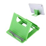 Mini supporto per telefono pieghevole universale, dimensioni: 8,3 x 7,1 x 0,7 cm, Per iPhone, Samsung, Huawei, Xiaomi, HTC e altri smartphone, tablet (verde)
