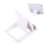 Mini supporto per telefono pieghevole universale, dimensioni: 8,3 x 7,1 x 0,7 cm, Per iPhone, Samsung, Huawei, Xiaomi, HTC e altri smartphone, tablet (bianco)