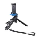 Impugnatura portatile / Mini treppiede Steadicam Curve con clip diritta per GoPro HERO 4/3 / 3+ / SJ4000 / SJ5000 / SJ6000 Sports DV / Fotocamera digitale / iPhone, Galaxy e altri telefoni cellulari (blu)