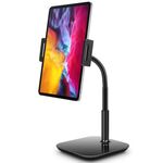 Supporto per telefoni cellulari NS-06A, rotante a 360 gradi, materiale in lega di alluminio, cassa spessa titolare del telefono amichevole per la scrivania, compatibile con tutti i telefoni cellulari, iPhone, iPad, ecc