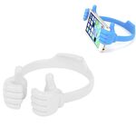 Supporto per telefono universale multifunzione 3 PC Supporto per tablet PC Supporto pigro (bianco)
