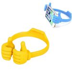 Supporto per telefono universale multifunzione 3 PC Supporto per tablet PC Supporto pigro (giallo)