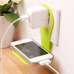 5 PCS Creativo Placessible Plastic Plastic Plastic Phone Charging Stand Portable Mobile Phone Computer di ricarica, Consegna casuale Colore