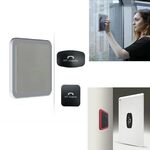 ADSORPITORE MAGNETICO MAGNAD MONTAGGIO ADSORTIVO UNIVERSAL ADESSATORE MOBILE PELAIO MOBILE (BIANCO A)