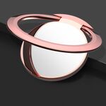 Supporto per anello per cellulare da 10 pezzi Supporto per fibbia ad anello in metallo creativo (oro rosa)