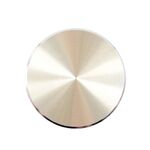 10 PCS CD texture in lega di alluminio foglio magnetico magnetico patch set per supporto per telefono, con foglio di cotone alcool e film protettivi (oro tiranno)