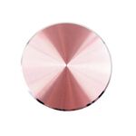 10 pezzi CD texture in lega di alluminio lamiera magnetica foglio magnetico impostato per supporto per telefono, con foglio di cotone alcool e pellicola protettiva (oro rosa)