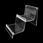 10 PCS Portafoglio trasparente addensato Portafoglio Plastica Plastic Phone Basket Slayer Stand Supporto per il supporto del supporto, Specifica: No. 3 2 Strato