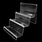 10 PCS Assessuale Portafoglio trasparente Portafoglio Plastic Phone Phone Gastron Stand Supporto del bancone del supporto del supporto, Specifica: No. 4 3 Strato
