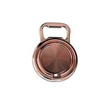 3 pezzi Apribottiglie Pieghevole Metallo Metal Telefono Mobile Bracket Anello Fibbia Staffa Automobile Magneti Desktop dal vivo Staffa (oro rosa)