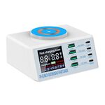 Caricabatterie wireless magnetico intelligente multi-porte QI X9M 9 in 1 110 W USB+PD, specifiche: spina bianca USA